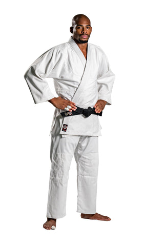 Ronin Brand Deluxe Double Weave White Judo uniform