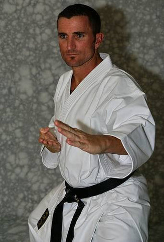 KI Heavyweight Traditional Cut Karate Gi - Wht, Blk, Red or Blue