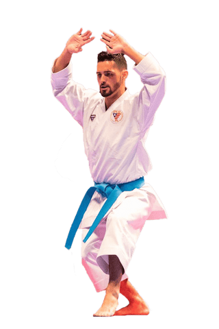 PUNOK KARATE SHIN-INSTEP GUARD