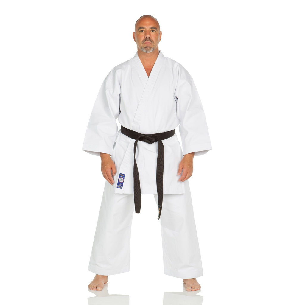 Ronin Brand Shiai Brushed Karate Gi -Blue Label - 11 oz.