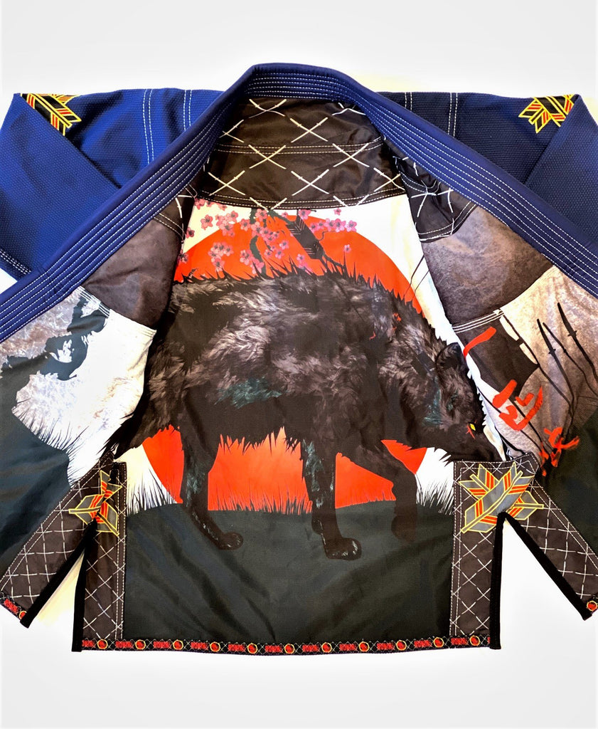 Ronin Lone Wolf Bjj Gi - Navy