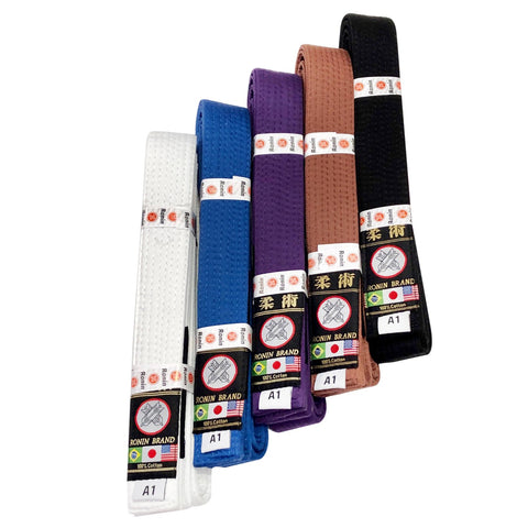 Shureido Deluxe Black Belt - Cotton or Satin (BST)