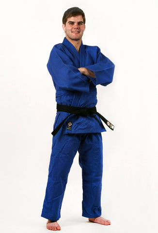 Ronin Brand Single Weave Blue Judo gi