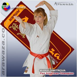 Arawaza Amber Evolution Karate Uniform - WKF Approved