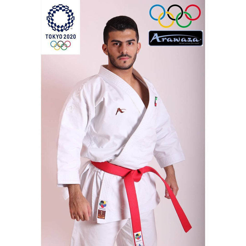 Arawaza Amber Evolution Karate Uniform -  WKF Approved