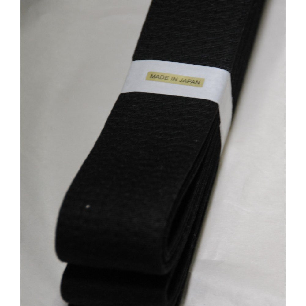 Tokaido Black Belt - Cotton - Made in Japan
