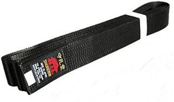 Shureido Deluxe Black Belt - Cotton or Satin (BST)