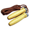 Hardwood Handle Jumprope - Leather Cord