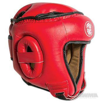 Proforce Open Face Headgear - Red