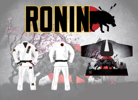 Ronin Brand Black Archer Bjj Gi - Samurai II