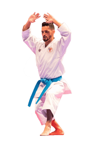 Arawaza Black Diamond WKF Karate Gi - Kata