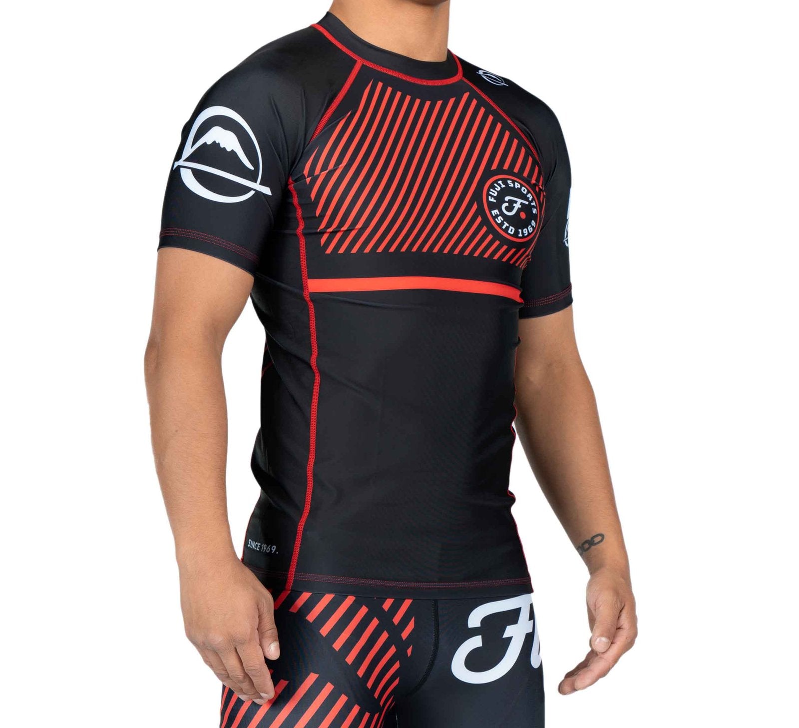 Fuji Script Short Sleeve Rash guard – Kinji San