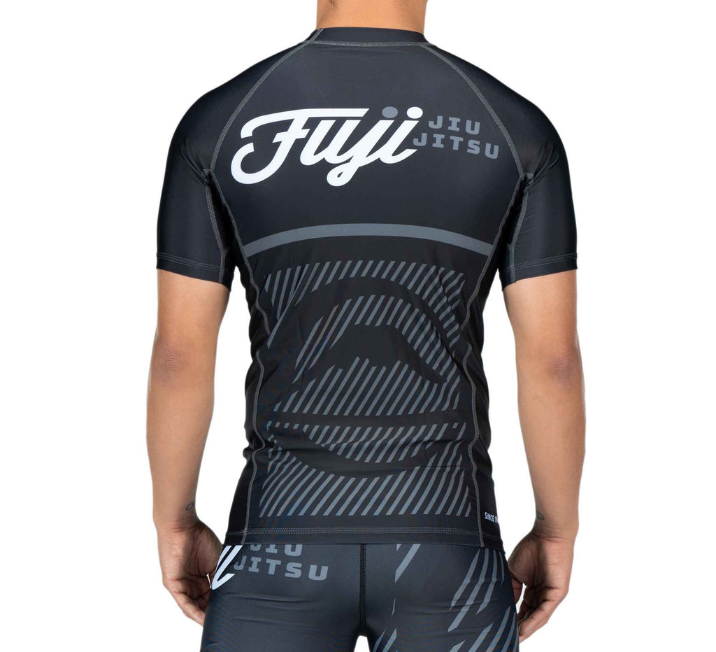 Xande Comp Short Sleeve Rashguard Black – FUJI Sports