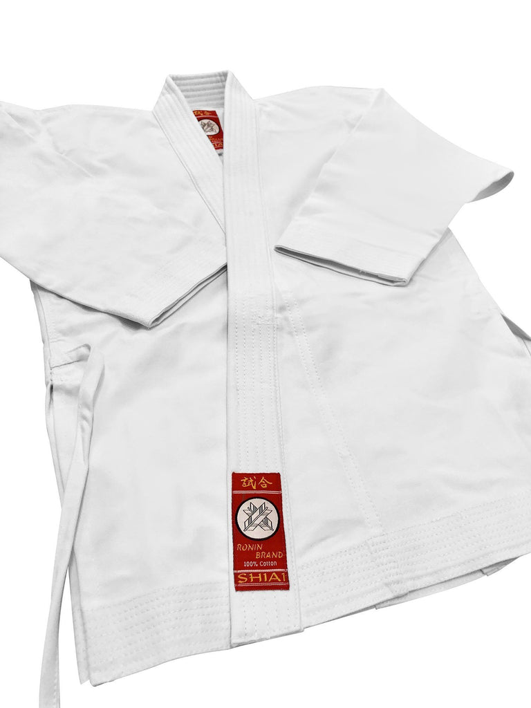 Ronin Brand Shiai Red label Brushed 14oz. Japanese Cut Karate Gi