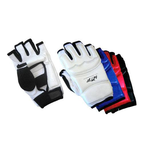 karate handschuhe kwon World Tae Kwon Do Federation Fingerless Gloves – Kinji San